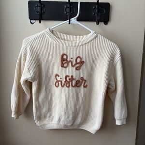Big Sister Oversized Knit Sweater
